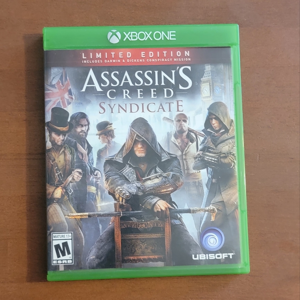 Used XBOX ONE Limited Edition Assassin's Creed: Syndicate / Ubisoft Rated Mature